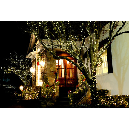 TG63193-2 SOLAR CHANDLER LAMP 500 LED 52m GIRLANDS COOL WHITE 8 FUNKCÍ