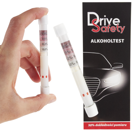 SS28 Breathalyzer with certification, 98% accuracy, promotional item