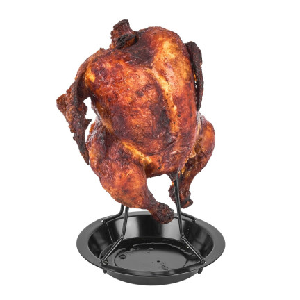 TD37 GRILLHÄHNCHEN BRATROST MIT BODEN 17X17X20CM