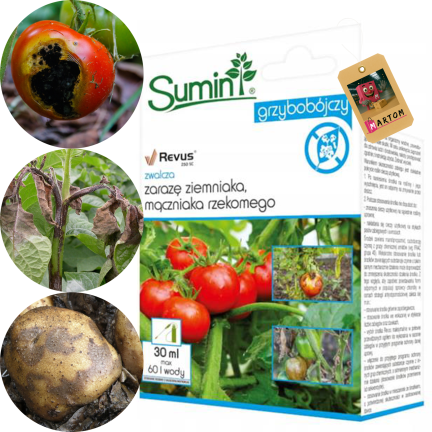 SUM35 Sumin Revus 250 SC, spray for downy mildew and late blight, 30 ml/60 L