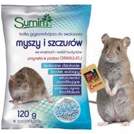 SUM62 Sumin Granular Pesticide 25 ppm 120 g