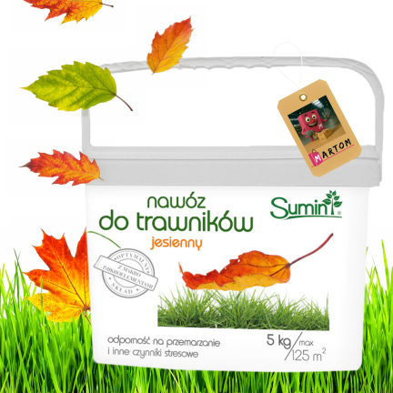 SUM67 Sumin Fall Lawn Fertilizer, 5 kg, Optimal Formula