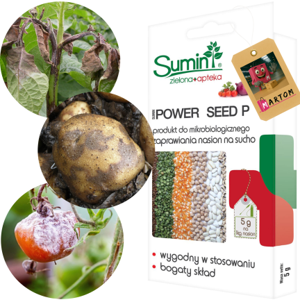 Organic seed treatment, natural, rich formula, Power Seed, 5g