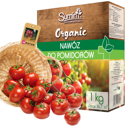 SUM79 Organic Fertilizer for Tomatoes and Vegetables, Sumin Organic, 1 kg, Organic Granules