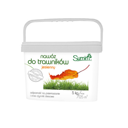 SUM67 SUMIN PODZIMNÍ HNOJIVO NA TRÁVNÍK 5KG OPTIMÁLNÍ SLOŽENÍ