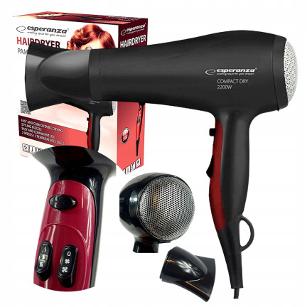 ES123 HAARTROCKNER 3-stufige Steuerung + Kaltluftgebläse POWERFUL 2200W