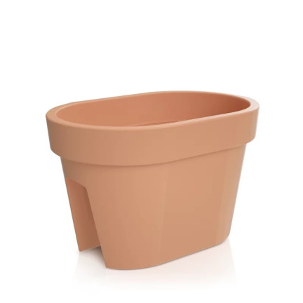 DLOFR400-R624 TERRAKOTTA-BALKONTOPF FÜR BALUSTRADE LOFLY GELÄNDER