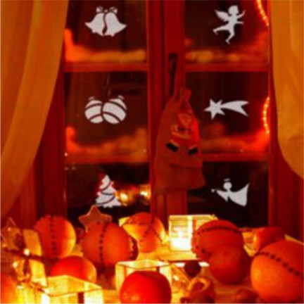 PP80 Šablony pro umělý sníh 10ks Vánoce