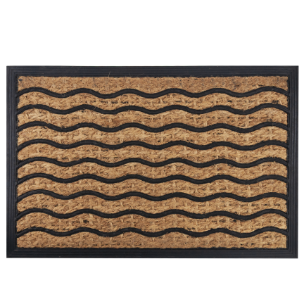 TAM7630 Rectangular Entryway Doormat, Coconut Fiber, 40x60