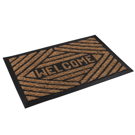 TAM7630 Rectangular Entryway Doormat, Coconut Fiber, 40x60