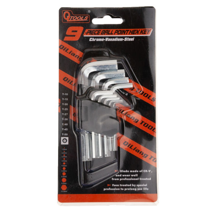 TF212 Allen wrenches, 1.5–10 mm, Allen wrench set, bicycle and automotive tools