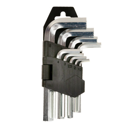 TF212 Allen wrenches, 1.5–10 mm, Allen wrench set, bicycle and automotive tools