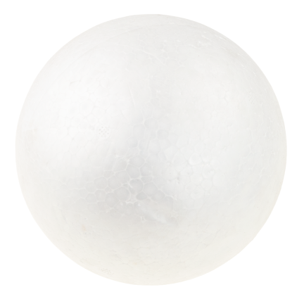 TG26222 STYROPISCHE BOMBENKUGEL 15CM STYROPISCHE BOMBEN