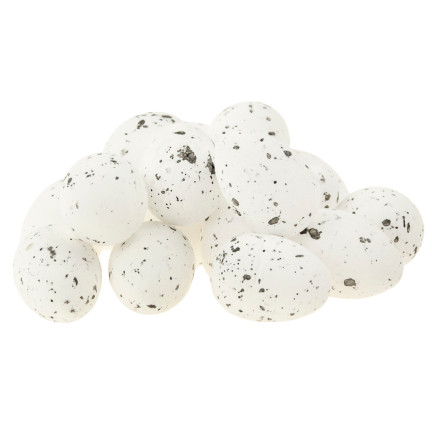 TG70481-1 Velikonoční vajíčka, křepelčí kropenatá vajíčka, dekorace do košíku, 36SZT/KPL