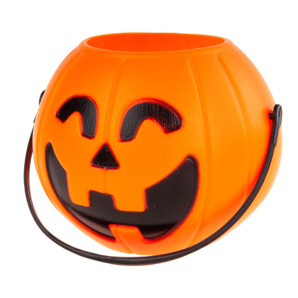 TG38900 SÜSSIGKEITEN EIMER KÜRBIS HALLOWEEN DEKORATION