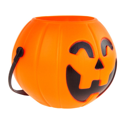 TG38900 SÜSSIGKEITEN EIMER KÜRBIS HALLOWEEN DEKORATION