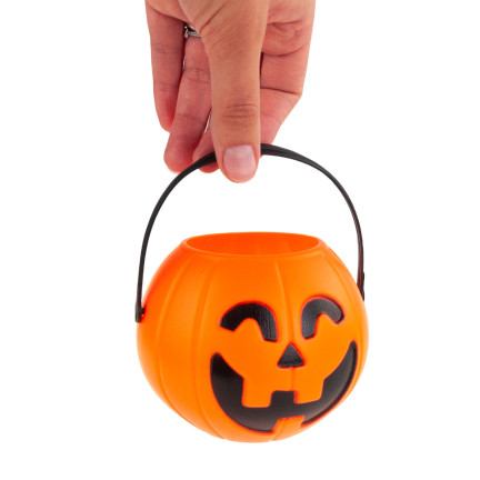 TG38900 SÜSSIGKEITEN EIMER KÜRBIS HALLOWEEN DEKORATION