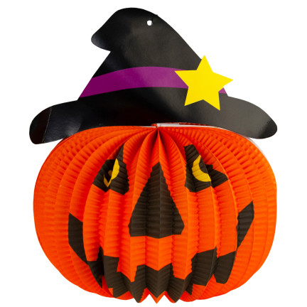 TG38920 HALLOWEENSKÁ DÝŇOVÁ ZÁVĚSNÁ DEKORACE VELKÝ PŘÍVĚSEK