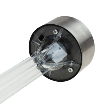 TG60448 Solar-Gartenlampe modern transparent