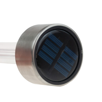 TG60448 Solar-Gartenlampe modern transparent