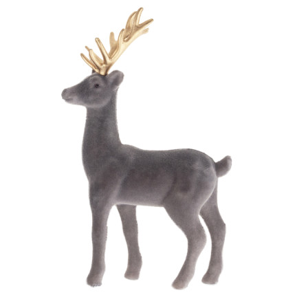 TG61448-9 SOB OBRÁCENÝ ZLATÉ PAROŽÍ PLASTOVÝ JELEN VELUR