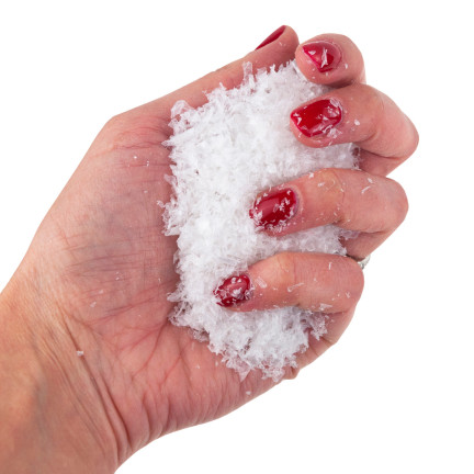 TG42345 KUNSTSCHNEE 50G ZUM VERZIEREN VON FREISTEHENDEN DEKORATIONEN