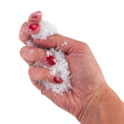 TG42345 KUNSTSCHNEE 50G ZUM VERZIEREN VON FREISTEHENDEN DEKORATIONEN