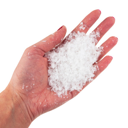 TG42345 KUNSTSCHNEE 50G ZUM VERZIEREN VON FREISTEHENDEN DEKORATIONEN