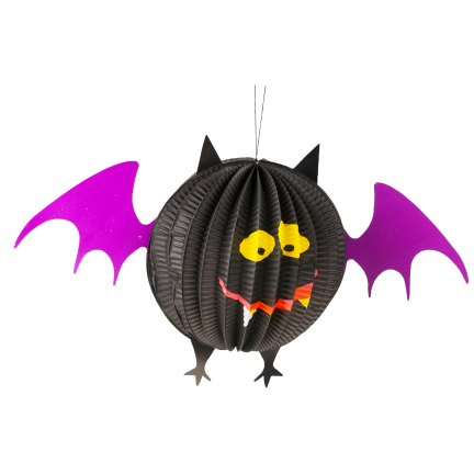 TG44474 NETOPÝR VELKÝ HALLOWEENSKÁ ZÁVĚSNÁ DEKORACE