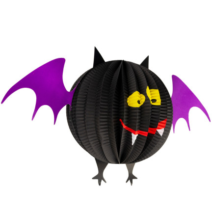TG44474 NETOPÝR VELKÝ HALLOWEENSKÁ ZÁVĚSNÁ DEKORACE