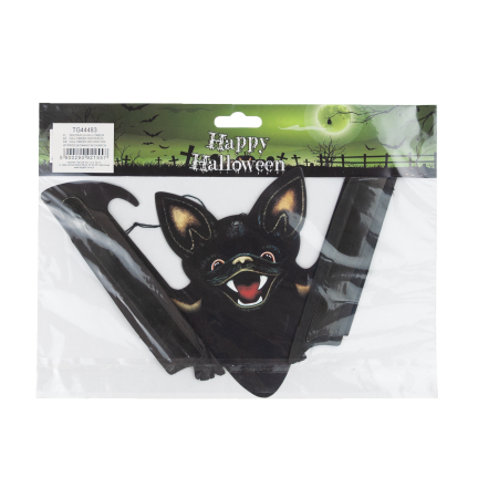 TG44483 NETOPÝR HALLOWEEN DEKORACE ZÁVĚSNÁ VELKÁ