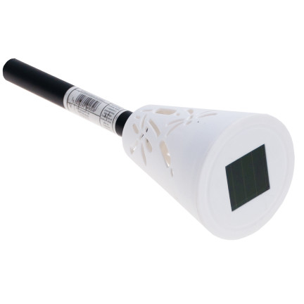 TG45634 White Cool-Tone Solar Garden Stake Light
