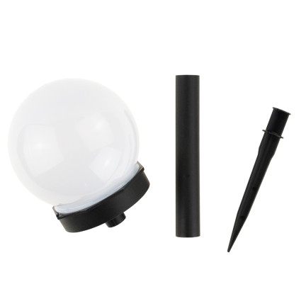 TG47830 SOLAR GARDEN BALL lampa solární zahradní LED koule bílá pro zahradu