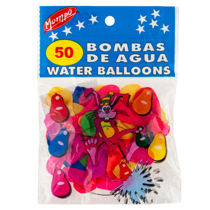 TG48073 VODNÍ BOMBY VODNÍ BALÓNKY BAREVNÉ BALÓNKY SADA 50KS