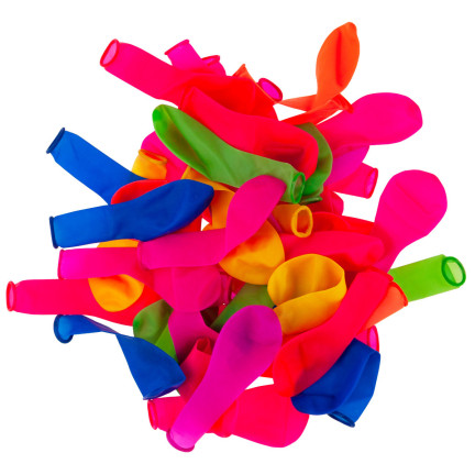 TG48074 WASSERBOMBEN-BALLONS PASTELLFARBENE WASSERBALLONS SET MIT 100 STÜCK.