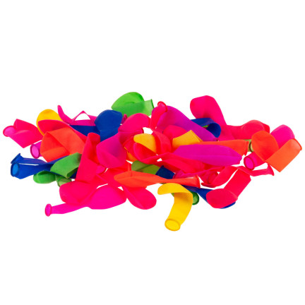 TG48074 WASSERBOMBEN-BALLONS PASTELLFARBENE WASSERBALLONS SET MIT 100 STÜCK.