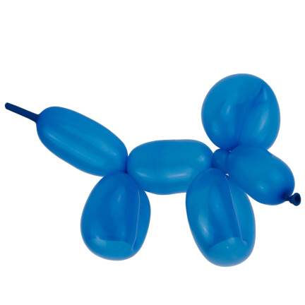 TG48097 VERDREHBARE MODELLIERBALLONS 50 STÜCK MIT PUMPE FARBIGE SCHLÄUCHE SET
