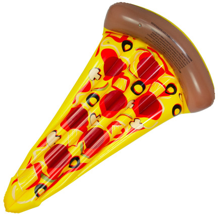 TG48106-2 STRAND MATRATZE PIZZA AUFBLASBAR FÜR SCHWIMMEN GROSSE KOMFORTABLE MEER POOL URLAUB