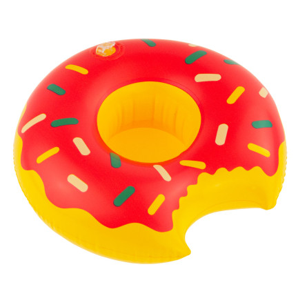 TG48118R DRŽÁK NA HRNEK DONUT RŮŽOVÝ DONUT PLOVOUCÍ