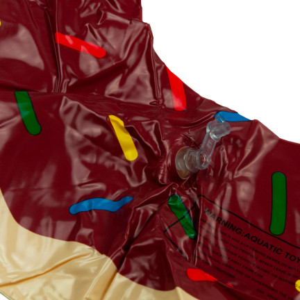 TG48122B Brown Inflatable Donut Beach Ring