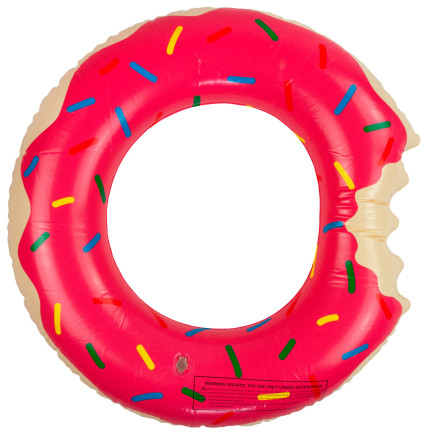 TG48122R PLÁŽOVÉ NAFUKOVACÍ KOLO DONUT RŮŽOVÉ