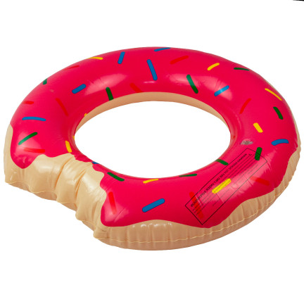TG48122R PLÁŽOVÉ NAFUKOVACÍ KOLO DONUT RŮŽOVÉ
