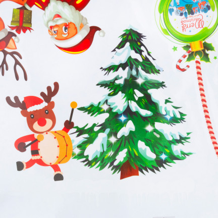 TG69421 GROSSE FENSTERAUFKLEBER GLASFENSTERDEKORATION WEIHNACHTSDEKORATION