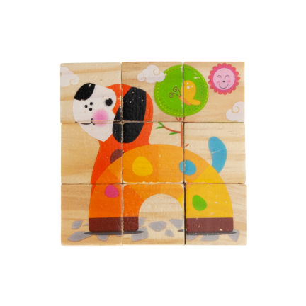 TG50032 TREE COMPOSITE PUDDLE 6v1 puzzle se zvířaty
