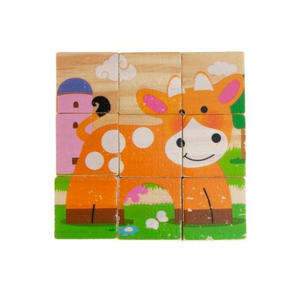 TG50032 TREE COMPOSITE PUDDLE 6v1 puzzle se zvířaty