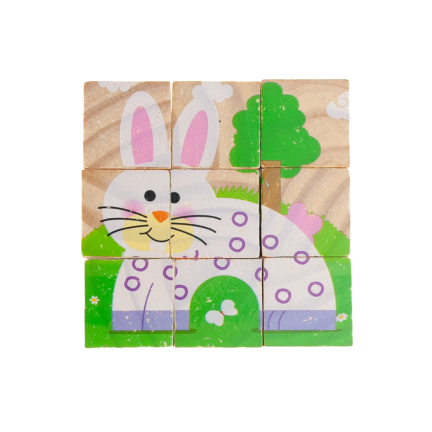 TG50032 TREE COMPOSITE PUDDLE 6v1 puzzle se zvířaty