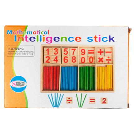 TG50050 DŘEVĚNÁ SADA MATEMATICKÝCH TYČINEK