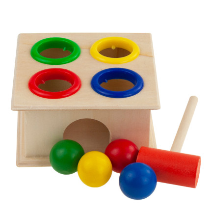 TG50055 Wooden Hammering Game + Hammer
