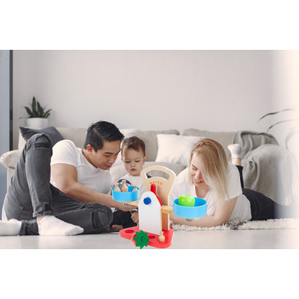 TG50060 Spielzeug-Holzwaage für Kinderspielzeugstände