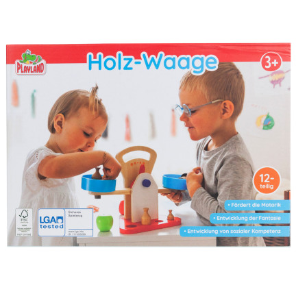 TG50060 Spielzeug-Holzwaage für Kinderspielzeugstände